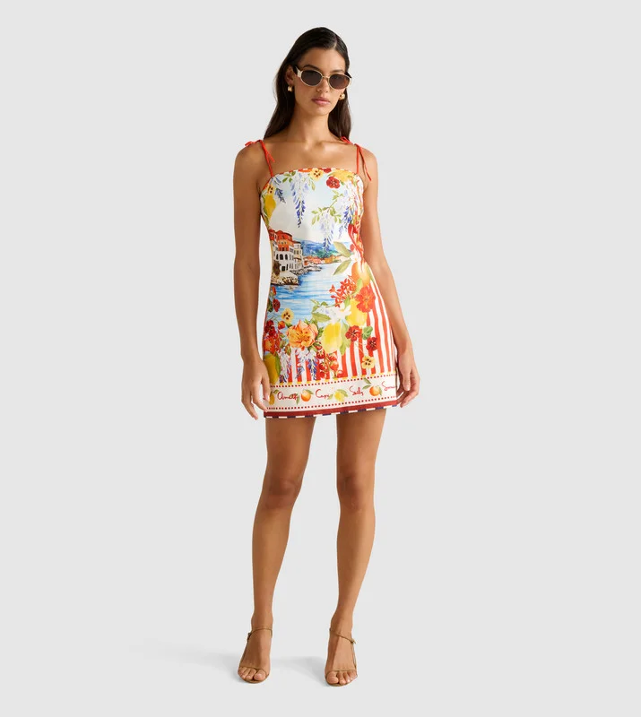 forever new SIERRA Printed Strappy Mini Dress